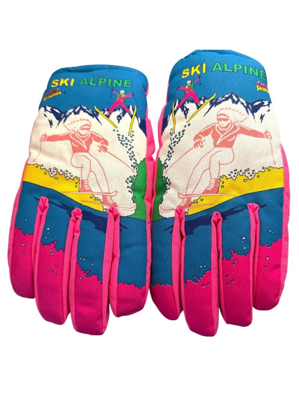 Freezy Freakies Ski Gloves Small Womens Neon Pink Color Changing Magic